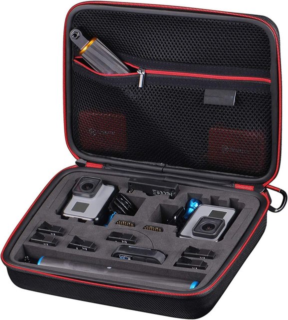 Portable Waterproof Handbag Protective Go Pro Hero 11/10/9/8/7/6/5/4/3/2/1 Carry Case Storage Bag Camera Accessories