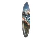 Mini planche de surf en bois écologique de qualité supérieure, décoration murale pour salon, design Art Déco, couleur personnalisable
