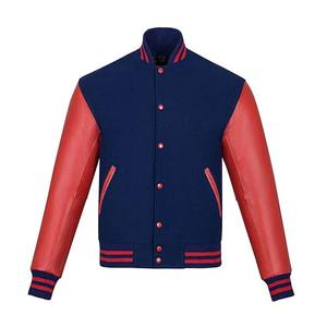 Veste universitaire personnalisée de haute qualité avec logo-Veste Letterman en laine pour hommes - Product Image 2