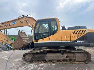 Excavadora de orugas Hyundai 220LC-9S usada de alta calidad 220LC-9S con motor central y componentes del motor - Product Image 4