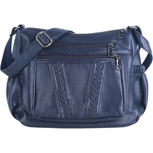 Bolso Bandolera de Piel Sintética para Mujer, Diseño Moderno, Amplio, Bolso de Hombro - Product Image 4