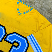 Maillot de baseball athlétique unisexe personnalisé par sublimation à manches courtes imprimé pour l'été avec nom, numéro et logo