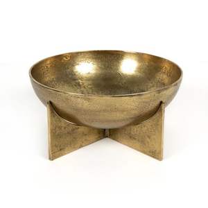 ชามเสิร์ฟอาหารตกแต่งทำมือ ชามโลหะทรงลึก ขัดเงา รูปทรงตามสั่ง สำหรับใส่อาหาร ผลไม้ - Product Image 5