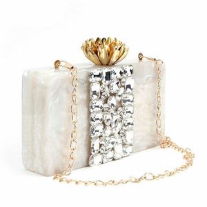 Pochette en résine portefeuille Antique pour femmes milieu du siècle tendance qualité pochette à main pour sac de soirée mariage douche nuptiale - Product Image 3