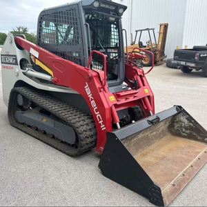 2022 Takeuchi TL12R2 Skid Steer Loader Utilisé Mini Chargeur Avant Moog Pompe Hydraulique Noyau Composants du Moteur Intact 200 Tonnes Évalué - Product Image 1