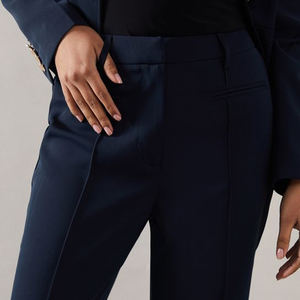 High Quality <b>Trousers</b> Women Flare Pant Solid Color Flared <b>Trousers</b> Women Elastic Flared <b>Trousers</b> For Ladies - Product Image 2