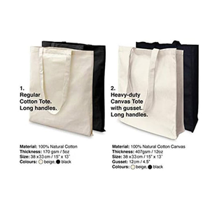 Wholesale Eco-Friendly Recycled Cotton Canvas Shopping Tote <b>Bag</b> Custom Printed Logo Durable Striped Design Recyclable Shopper - Product Image 3