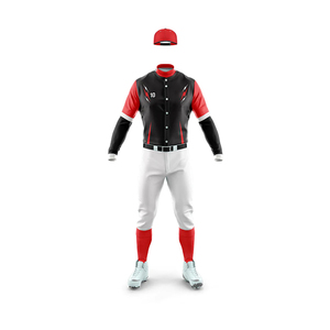 Uniforme de Baseball adulte professionnel léger matériel à séchage rapide maillot pantalon ensemble pour les jeux de tournoi de ligue en vente - Product Image 3