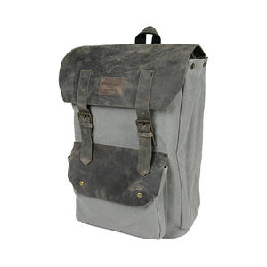 Outdoor Leather <b>Bag</b> High Quality Unique Design Panama Fabric Water Resistant Vintage <b>Bag</b> Made In Turkey Wholesale - Product Image 2