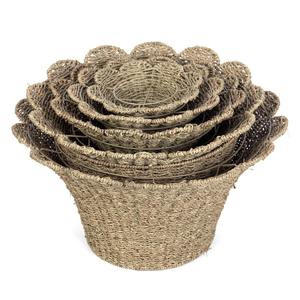 Decoración Navideña de Hierba Marina con Forma de Estrella, Escultura Festiva Ecológica para Mesa, Adorno Navideño, OEM ODM de Vietnam - Product Image 2