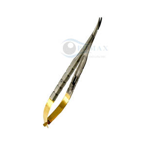 Portaagujas corneal de alta calidad para cirujanos oculares Portaagujas corneal ligero para cirugía corneal y ocular - Product Image 1