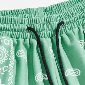 Pantalones cortos de nailon con estampado de pañuelo Unisex de verano de alta calidad Pantalones cortos con bolsillos de fabricación personalizada - Product Image 4