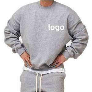Ensemble de survêtement de haute qualité avec logo personnalisé, sweat-shirt et pantalon de jogging, vêtements de sport, sweat-shirt, jogging, survêtement, vente chaude, coton doux, polaire - Product Image 5