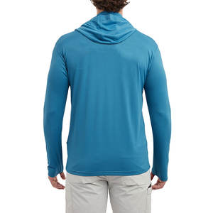 Sweat à capuche de pêche à manches longues personnalisé, respirant, grande taille, séchage rapide, pour activités de plein air - Product Image 3