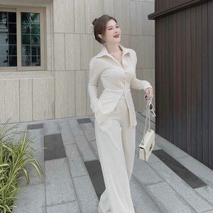 Ensembles longs et chauds pour femmes Prix d'usine Naturel Odm Lavable Emballage personnalisé Vietnam Fabricant Ensemble trier pour fille 2 pièces Sor - Product Image 4