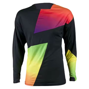 เสื้อเจอร์ซีย์มอเตอร์ครอสแขนยาวระบายอากาศได้ดี ซิปเต็มตัว พิมพ์ลาย สำหรับขี่มอเตอร์ไซค์วิบาก แข่งรถ - Product Image 5