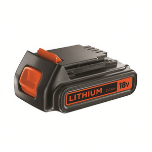 Batterie Black & Decker 18V 2Ah pour outils électriques, accessoire pour ustensiles électriques, modèle BL2018XJ - Product Image 2