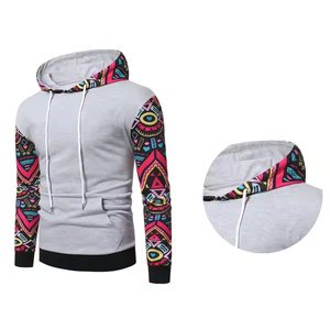 เสื้อฮู้ดผ้าฝ้าย100% สำหรับผู้ชายใส่สบายแขนยาวออกแบบได้ตามต้องการ - Product Image 4