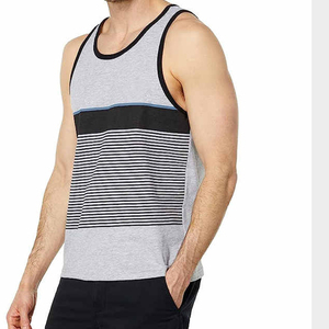 Camiseta Deportiva de Algodón/Spandex de Alta Calidad para Hombre, Secado Rápido, Cuello Redondo, Transpirable, Ropa de Fitness, Talla y Color Personalizables, Tejido de Punto - Product Image 4
