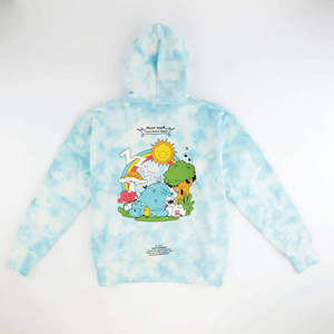 เสื้อฮู้ดแขนยาวของผู้ชายผ้าฝ้าย100% ออกแบบได้ตามต้องการสไตล์ฮิปฮอปฤดูหนาวพิมพ์ลายการ์ตูนตะวันตกรูปแบบดีไซน์เนอร์แฟชั่น - Product Image 2