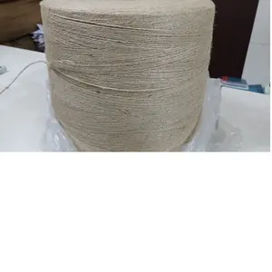 Джутовая пряжа ручной работы, изготовленная из 100% джутового волокна, идеально подходит для текстильных спиннеров и магазинов пряжи для перепродажи