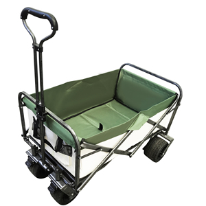 Usine directement Portable <span class=keywords><strong>Chariot</strong></span> Pliant En Acier Inoxydable <span class=keywords><strong>Beau</strong></span> <span class=keywords><strong>Jardin</strong></span> Pliant Plage Wagon Camp Pliant Utilitaire Wagon - Product Image 2