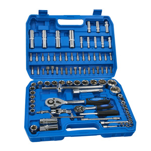 Set di chiavi a bussola e inserti CRV da 94 pezzi 1/2" - 1/4" - Product Image 1