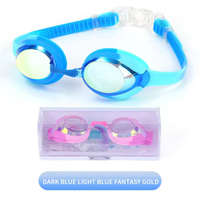 Vente en gros de nouvelles lunettes de natation drôles à la mode pour enfants pour garçons et filles lunettes de natation HD imperméables et anti-buée pour enfants