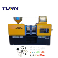 Machine de moulage par injection horizontale de petite taille haute précision 120 tonnes pour plastique ABS PP PA avec composants principaux moteur de l'engin roulement