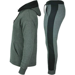 Survêtement de jogging streetwear pour homme, modèle hiver le plus vendu, design personnalisé, col montant, 100 % coton, directement de l'usine - Product Image 4