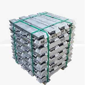 Aluminium barren Primär fabrik Direkt preis Aluminium barren Primär 99,99% Reine Adc12 Aluminium barren
