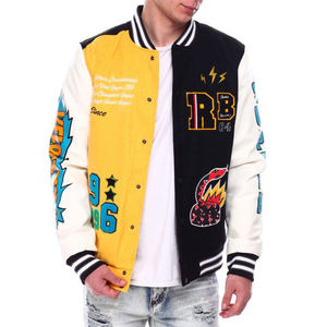 Chaqueta Universitaria Personalizada para Hombre, Chaqueta Bomber Letterman, Ropa Deportiva Cálida de Primera Calidad, Uniforme de Equipo, Ropa Exterior - Product Image 3
