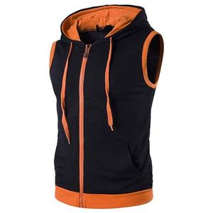 Nouveau style de mode vêtements d'hiver sweats à capuche légers pas cher prix respirant vêtements pour hommes grande taille débardeurs sans manches sweats à capuche - Product Image 1