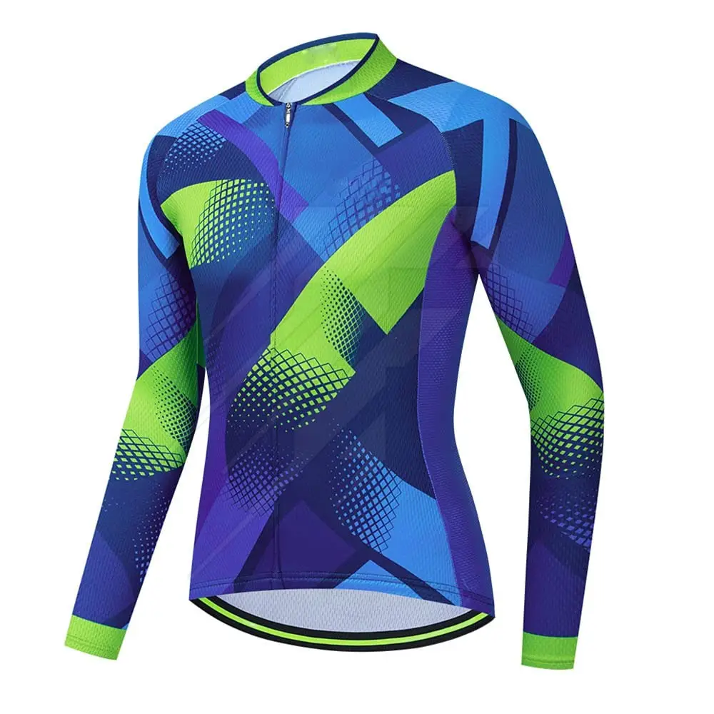 2022 Summer Team Cycling Jersey High Quality Bicycle Clothing Bike Wear Clothes Full Sleeve Cycling Jersey
