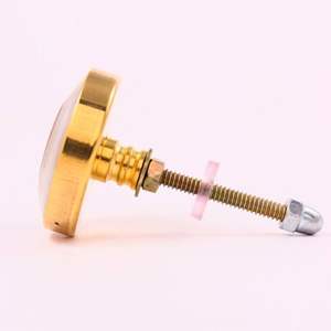 Boutons ronds en marbre Top vente avec taille de forme de couleur personnalisée fabriquée en Inde article - Product Image 5