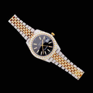 Montre Moissanite de luxe la plus vendue avec boîtier carré avec logo personnalisé VVS Clarity Diamond-Prix de gros - Product Image 2