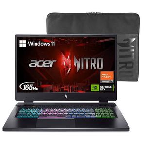 แล็ปท็อปเกมมิ่ง Acer-Nitro 17 คุณภาพสูงสุด ซีพียู AMD Ryzen 7 7840HS Octa-Core การ์ดจอ NVIDIA GeForce RTX 4050 ราคาประหยัด ปรับแต่งได้ - Product Image 3