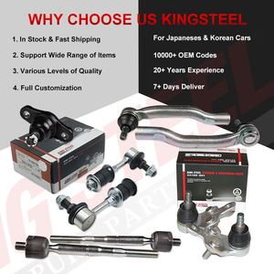 KINGSTEEL Nouvelle tige <span class=keywords><strong>de</strong></span> <span class=keywords><strong>direction</strong></span> avant gauche/droite certifiée ISO9001 48510-2S485 pour Nissan Navara D22 Pickup NP300 - Product Image 4