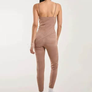 Mono de Yoga para Mujer, Transpirable, Ligero, Ecológico, de Punto, Elegante, de una Pieza, Ajuste Cómodo, Uso Diario Informal - Product Image 2