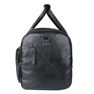 Bolsa de Viaje de Cuero Genuino para Hombre, de Lujo, Grande, para Exteriores, con Cierre de Cremallera de Poliéster, Diseño Personalizado, Moderna, para Negocios - Product Image 6