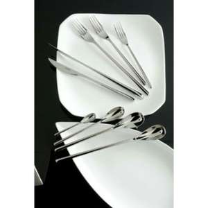 Service de couverts en acier inoxydable de haute qualité avec des bords lisses et un design intemporel pour un usage quotidien et des événements spéciaux - Product Image 3