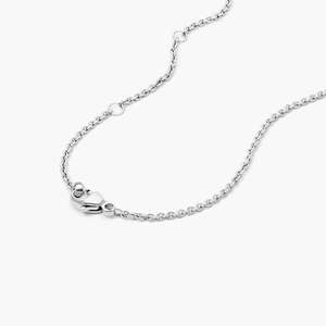 3.50mm Moissanite Diamond <b>Tennis</b> Chain <b>Necklace</b> 925 <b>Silver</b>/10K Gold Plated Iced out Hip Hop Style for Men's & Women's Weddings - Product Image 6
