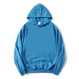 Pulls à capuche unis en grande taille pour l'hiver, streetwear, couleur unie personnalisée, pulls à capuche surdimensionnés, streetwear, hommes et femmes adultes - Product Image 1