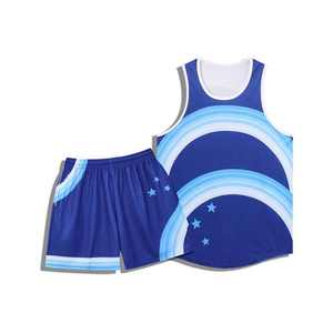 Uniforme de basket-ball réversible du fournisseur en gros, maillot de sport à motif personnalisé pour garçons, ensembles de nouveau design imprimés respirants - Product Image 5