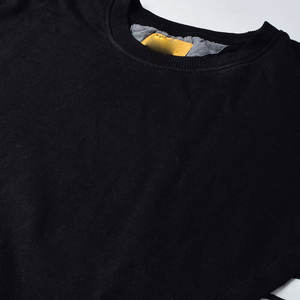 Sudadera clásica de calidad superior para hombre, ropa de calle básica, mezcla de algodón, sudadera informal de manga larga de Color sólido - Product Image 5