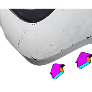 กันชนหลังแบบเต็มชุดสำหรับรถยนต์ Fiat Panda รุ่นที่ 3 หมายเลข 312 A2.000 (12>) - Product Image 3