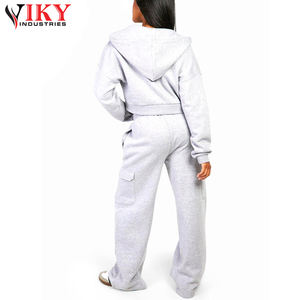 Survêtement évasé pour femmes de haute qualité au design unique de poches cargo BY VIKY INDUSTRIES - Product Image 2