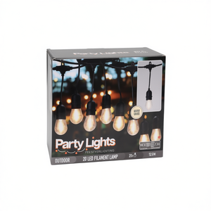 Luces de Fiesta LG1000020, Cadena de Luces LED, Conjunto de 20 Luces, 1250 cm, para Decoraciones Festivas - Product Image 2
