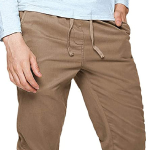 Meilleure vente de nouveaux pantalons pour hommes avec cordon de serrage, vente en gros, pantalons décontractés de bonne qualité, pantalons de Fitness, pantalons pour hommes - Product Image 6