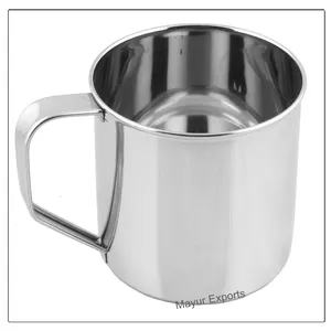 Stainless Steel Deluxe Mug Stainless Steel Cup with Handle